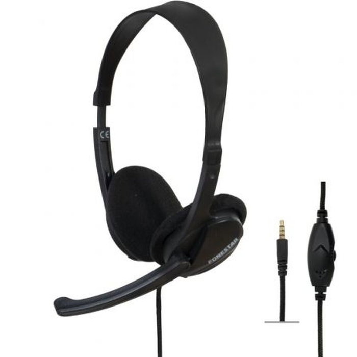 Casque audio FONESTAR HOME-35 Noir