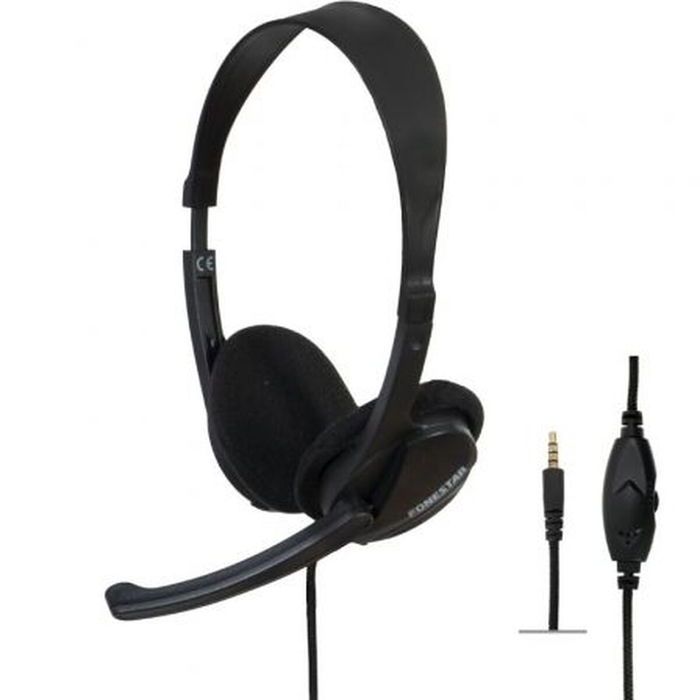 Casque audio FONESTAR HOME-35 Noir