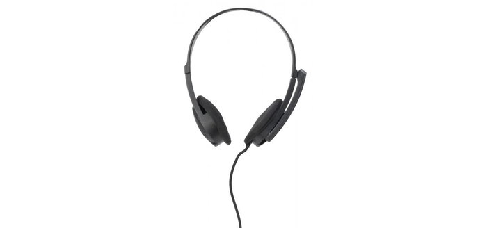 Fonestar Home - 35 Casque Microphone avec Jack 3.5 mm, Casque PC Stéréo pour Télétravail et Multimédia