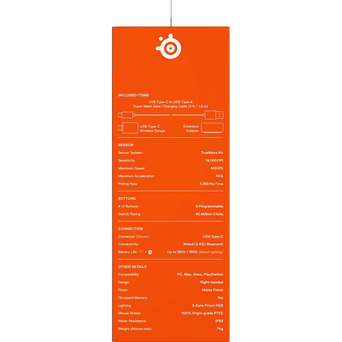 Souris Gaming SteelSeries Aerox 5 Wireless Souris Gaming SteelSeries Aerox 5 Wireless