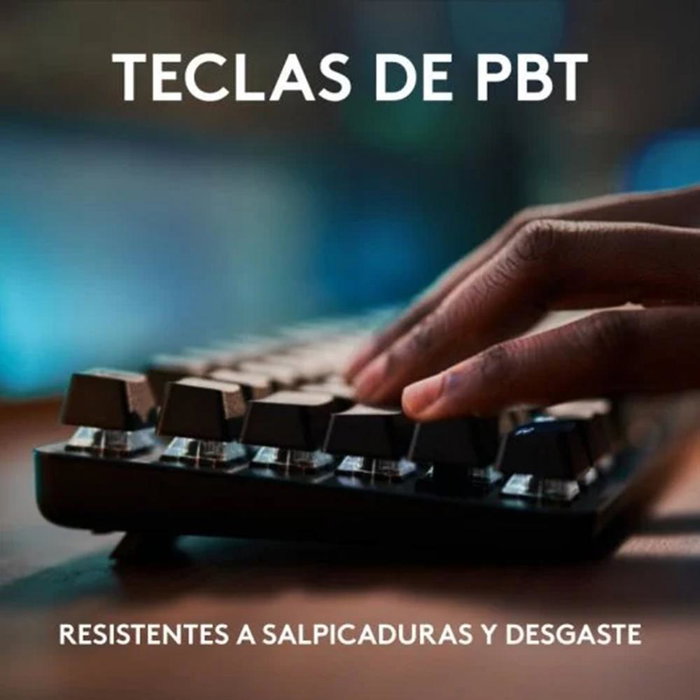 Logitech G413 SE Clavier Gaming Mécanique Tactile USB Rétroéclairage Blanc Tecla PBT AZERTY Espagnol Logitech G413 SE Clavier Gaming Mécanique Tactile USB Rétroéclairage Blanc Tecla PBT AZERTY Espagnol