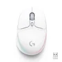 Logitech G G705 Souris Gamer sans fil Bluetooth et LIGHTSPEED pour petites mains, RVB LIGHTSYNC, blanc, collection Aurora