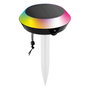 Muvit Lampe Solaire Intelligente Bluetooth RGB+CCT avec Capteur de Mouvement PIR, Compatible Alexa, WiFi, pour Jardin