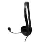 NOX NXLITEVONE Casque Audio Stéréo avec Microphone Filaire Léger pour Télétravail