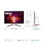BenQ EX2710U 27'' Moniteur Gaming 4K 144Hz IPS