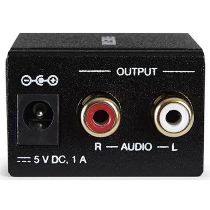Fonestar FO-37DA Convertisseur Audio Numérique Analogique DAC 24 bits SPDIF Toslink Coaxial RCA 96 kHz