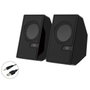 Conceptronic Enceintes Stéréo 2.0 Bjorn02B Bluetooth 5.0 6W Noir