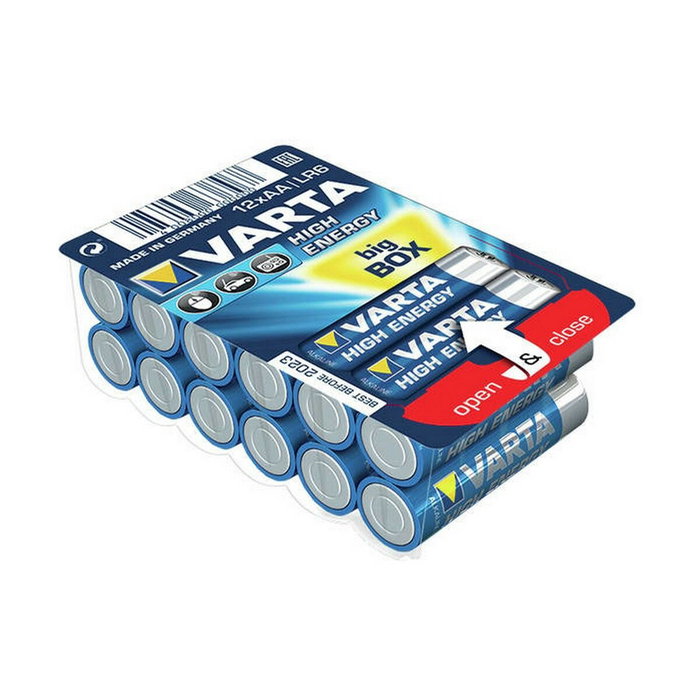 Batteries Varta High Energy (12 Pièces) Batteries Varta High Energy (12 Pièces)