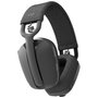 Logitech Zone Vibe 100 Graphite, Casque sans fil Bluetooth On-ear avec micro antibruit