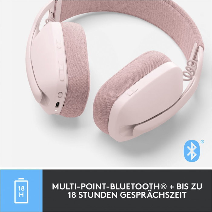 Logitech Zone Vibe 100 Rose
