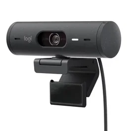 Logitech Webcam Brio 500 960-001422 Noire - Caméra PC avec USB, autofocus et micro