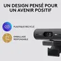 Logitech Webcam Brio 500 960-001422 Noire - Caméra PC avec USB, autofocus et micro