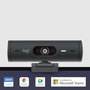 Logitech Brio 500 Full HD Webcam Graphite 1080p USB-C Autofocus Microphone Intégré