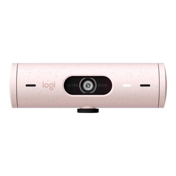 Logitech 960-001421 Brio 500 Webcam avec micro USB pour visioconférence en couleur rose