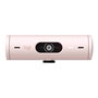 Logitech 960-001421 Brio 500 Webcam avec micro USB pour visioconférence en couleur rose
