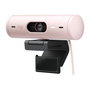 Logitech 960-001421 Brio 500 Webcam avec micro USB pour visioconférence en couleur rose
