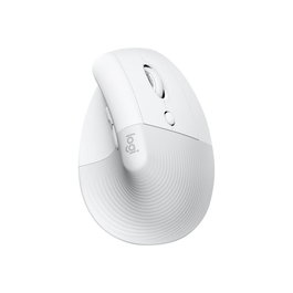 Logitech 910-006477 Lift Souris Ergonomique Verticale pour Mac (Blanc)