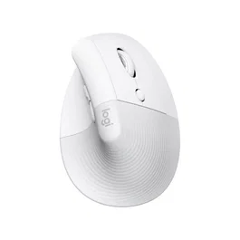 Logitech Lift - Souris ergonomique verticale sans fil pour Mac - Connectivité Bluetooth - Blanc - Droitier - Droitier
