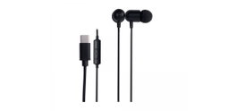 Fonestar sistem x3 Auriculares intrauditivos USB Type C, Negro