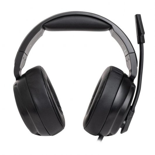 Fonestar WIN-U Casque Gaming avec Micro Abattable et Rétroéclairage LED, USB, Compatible PC/MAC/PS4/Xbox One/Switch