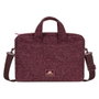 Rivacase 7921 Sacoche Ordinateur Portable Burgundy Anvik 14" Poliester Imperméable Rouge