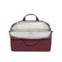 Rivacase 7921 Sacoche Ordinateur Portable Burgundy Anvik 14" Poliester Imperméable Rouge