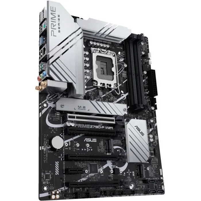 ASUS Carte mère PRIME Z790-P WiFi Intel Z790 Socket LGA 1700 ATX, Wi-Fi 6, 2.5 GbE, DDR5 128 Go, support M.2 et SATA, RAID