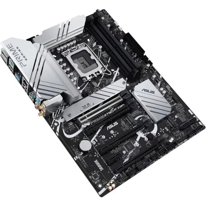 ASUS Carte mère PRIME Z790-P WiFi Intel Z790 Socket LGA 1700 ATX, Wi-Fi 6, 2.5 GbE, DDR5 128 Go, support M.2 et SATA, RAID