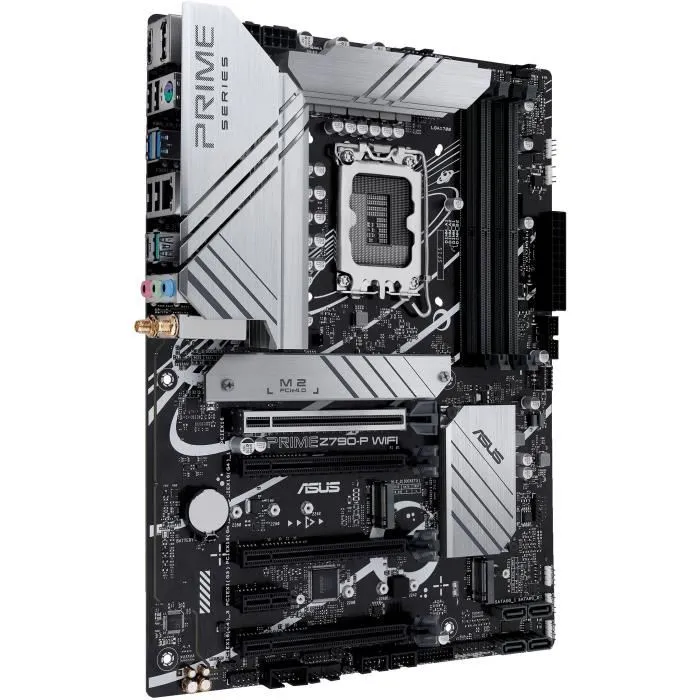 ASUS Carte mère PRIME Z790-P WiFi Intel Z790 Socket LGA 1700 ATX, Wi-Fi 6, 2.5 GbE, DDR5 128 Go, support M.2 et SATA, RAID
