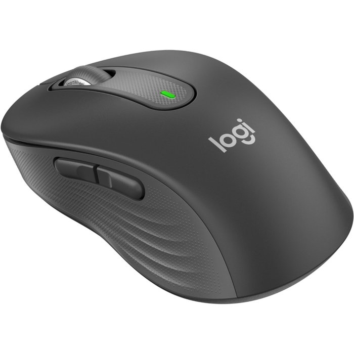 Logitech Signature M650 Souris sans fil, Graphite, Taille moyenne