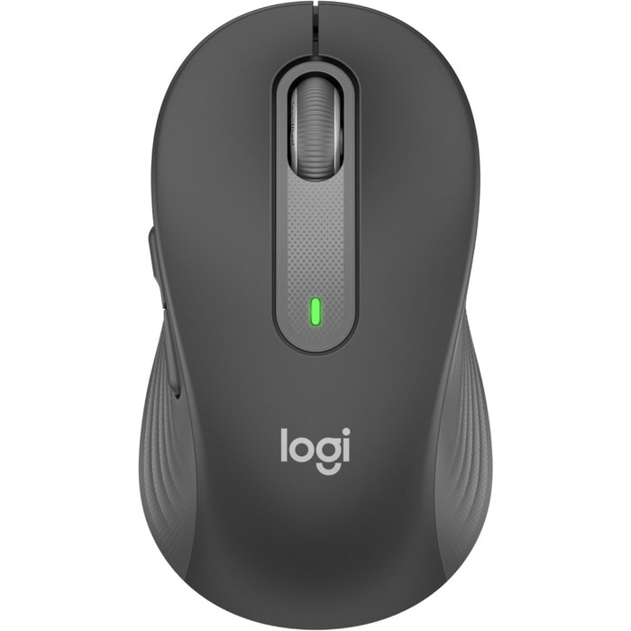Logitech Signature M650 Souris sans fil, Graphite, Taille moyenne