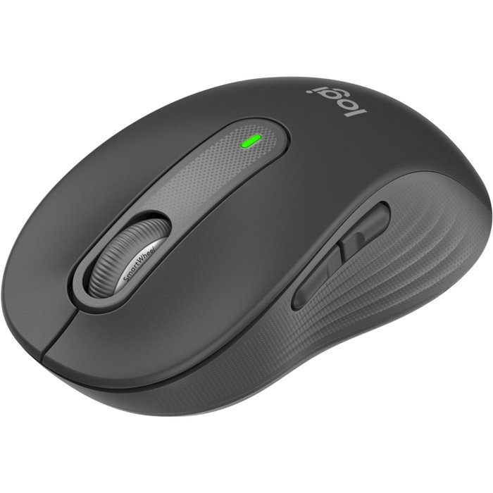 Logitech Signature M650 Souris sans fil, Graphite, Taille moyenne