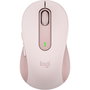 Logitech Signature M650 Souris Sans Fil Taille Médium Rose