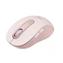 Logitech Signature M650 Souris Sans Fil - Droitier - Rose - SmartWheel pour Défilement Précis et Confort Amélioré