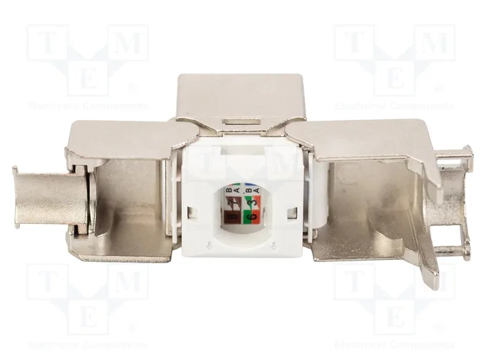 DIGITUS Module RJ45 Keystone Cat 6a Argent