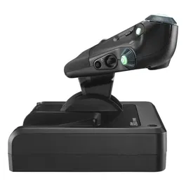Logitech G X52 Pro Flight Control Panel - Joystick pour simulateur de vol PC - Filaire - Noir