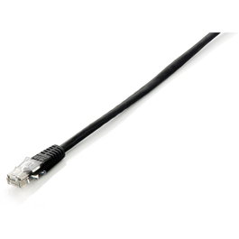 Equip Câble Réseau Cat6 U/UTP Noir 5m RJ45