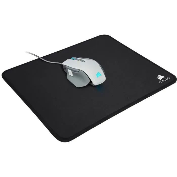 Corsair MM350 Tapis de Souris Gaming Anti-Fray en Tissu, Medium Noir