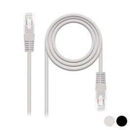 Nanocable Câble Ethernet Catégorie 5e UTP 0,5 m Gris