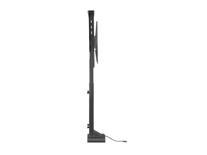 Equip 650606 Support Motorisé au Sol pour Écran 65", VESA 200x200 à 600x400, Noir, 50 kg