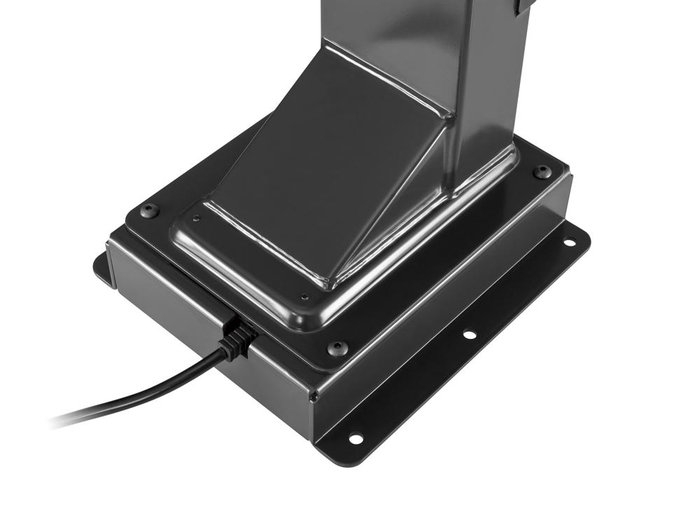 Equip 650606 Support Motorisé au Sol pour Écran 65", VESA 200x200 à 600x400, Noir, 50 kg