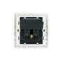 Tooq Prise Schuko 2 Prises avec Connecteur RGB 3PIN, Fixation Magnétique et Velcro, Alimentation SATA