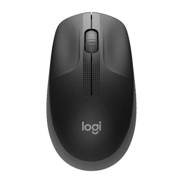 Logitech M190 Souris sans fil ergonomique Noir/Gris