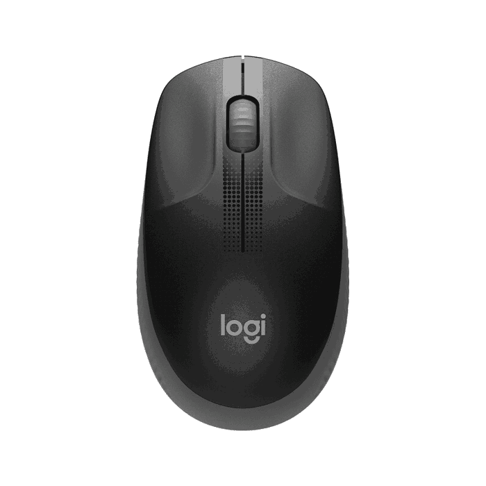 Logitech M190 Souris sans fil ergonomique Noir/Gris