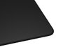Genesis Carbon 500 M NPG-0658 Tapis de souris Gaming 300x250mm Surface textile rapide Bord cousu Base caoutchouc Noir