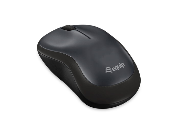 Equip Souris Optique Sans Fil 2.4 GHz 1200 DPI Ergonomique pour Droitiers et Gauchers Equip Souris Optique Sans Fil 2.4 GHz 1200 DPI Ergonomique pour Droitiers et Gauchers
