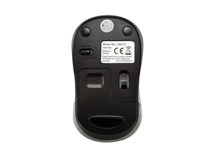 Equip Souris Optique Sans Fil 2.4Ghz Ergonomique 1200DPI Plug and Play Ambidextre Equip Souris Optique Sans Fil 2.4Ghz Ergonomique 1200DPI Plug and Play Ambidextre