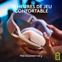 Logitech G435 Casque Gaming Sans Fil LIGHTSPEED et Bluetooth Blanc avec Micro pour PC, PS4, PS5, Mobile