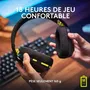 Logitech G G435 Lightspeed - Casque gamer sans fil avec Bluetooth et audio stéréo, design léger, autonomie 18h, micro réducteur de bruit, Noir