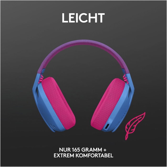 Logitech G G435 Lightspeed Bleu / framboise